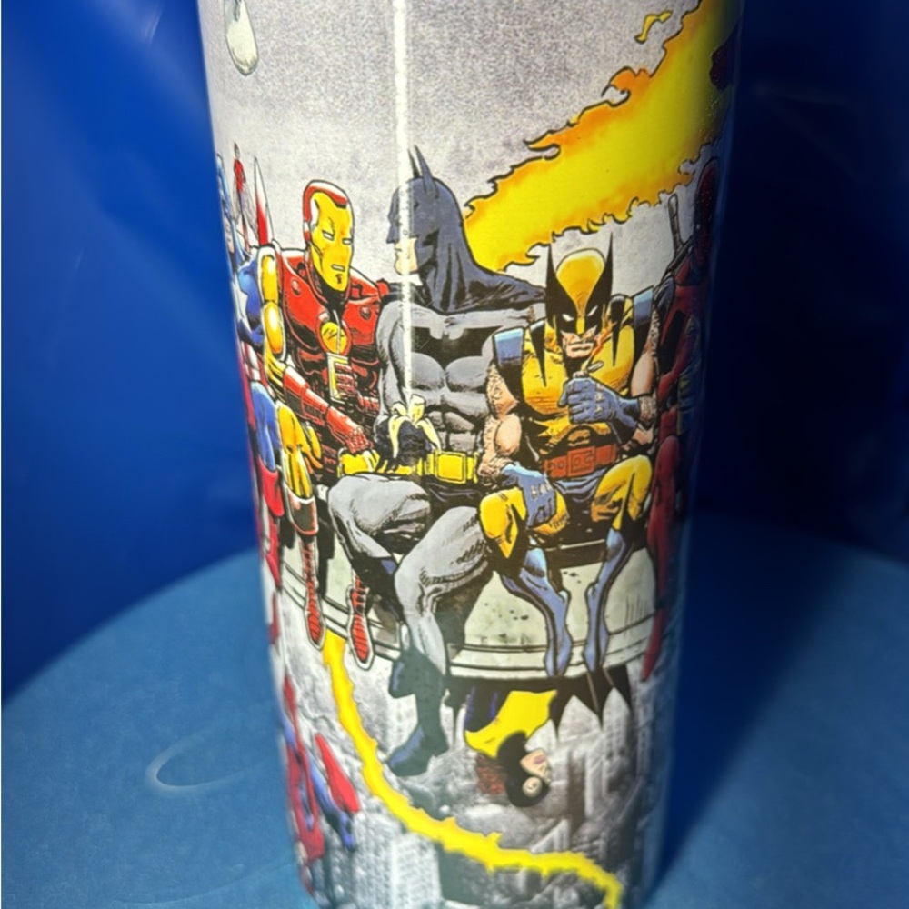 Superhero Themed Tumbler